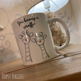 Doodles Mug Giraffe - You having a Giraffe 13633
