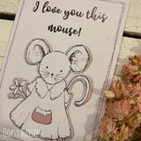 Print / Postcard - Doodles / Mouse 13650