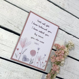 Print / Postcard Pixie Fluff Flowers - Called you by Name 13673