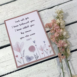 Print / Postcard Pixie Fluff Flowers - Called you by Name 13673