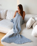Mermaid Blanket Adult - Sky Blue 12998