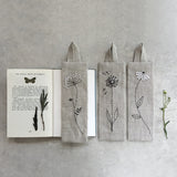 Linen Bookmark - Daisy 11906