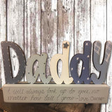 Personalised Daddy on Block 8896