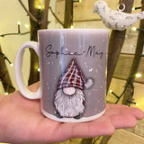Gnome Snowy 10oz Mug - Issac Gnome Personalised 10708