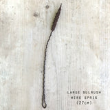 Wire Sprig - Lg Bulrush 10644