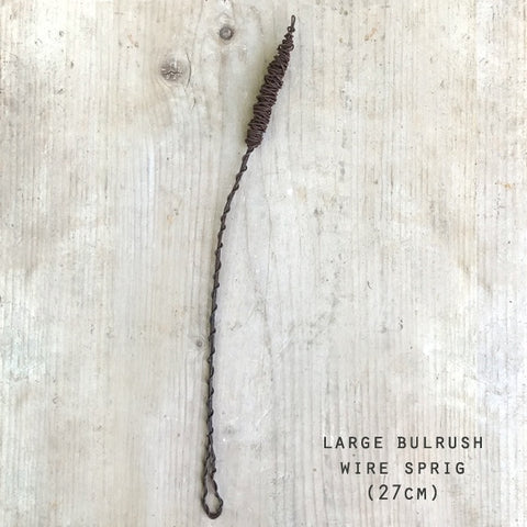 Wire Sprig - Lg Bulrush 10644