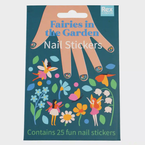 Children's Nail Stickers - Fairies in the Garden 14110