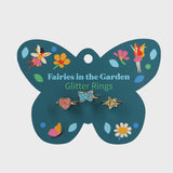 Glitter Rings - Fairies in the Garden 14107