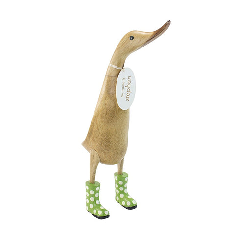 DCUK Ducklet with Spotty Welly - Green 9788