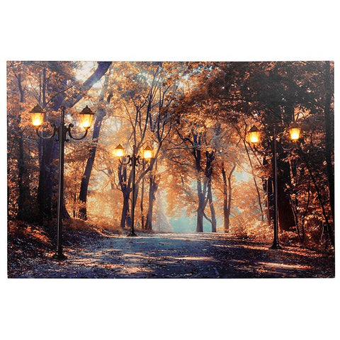 LED Canvas - Autumn Forest Canvas 13407