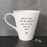 Porcelain Mug - When it Rains 1325