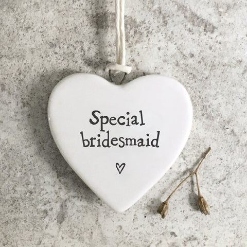 Mini Porcelain Heart - Bridesmaid 3007