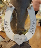 Personalised Wooden Horseshoe 4402