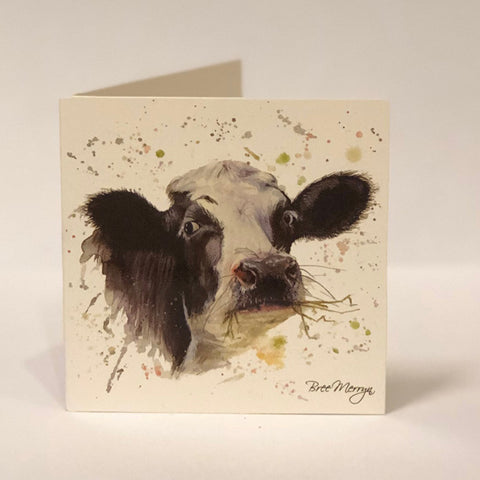 Bree Merryn Greetings Card - Cow 9484