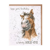 Greetings Card - Horse-ome 11315