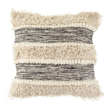 Scandi Boho Tuffed Stripe Cushion 11500