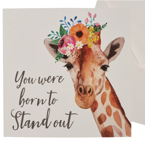 Greetings Card - Born to Stand Out 9742