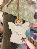 Personalised Wooden Angel 5273