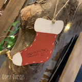 Personalised Wooden Christmas Stocking - 5274