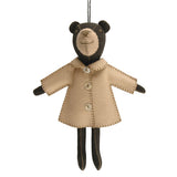 Felt Bear in Jacket - Freddie 10356