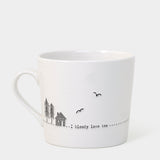 Porcelain Wobbly Mug - Bloody Love Tea 5722