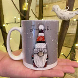 Gnome Snowy 10oz Mug - Zacheriah Gnome Personalised 10710