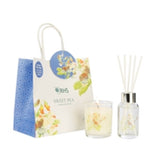 Candle & reed Gift Set - Sweet Pea 11355