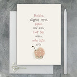 Baby Card - Freckles 1296