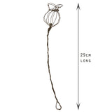 Wire Sprig - Large Poppy Head 10365