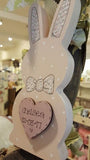 'Willow' the Personalised Bunny Block 7555