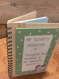 Personalised Notebook - Heart 7841