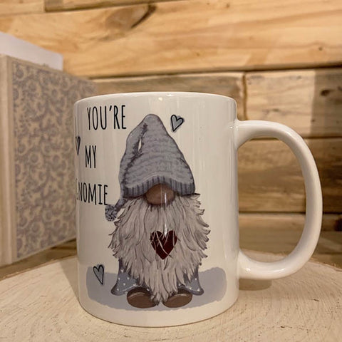 Gnome Mug Blue - You're my Gnomie 10885