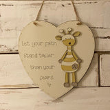 Personalised Animal Range - 8" Heart 8637