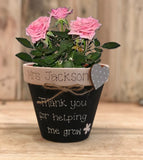Personalised Plant Pot Md - 8941