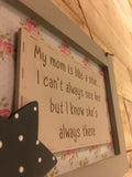 Personalised Wooden Frame Sign - My Mom is Like a Star 8703