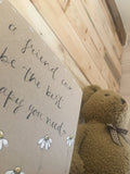 Personalised Card / Postcard - Little Daisies 8724