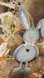 Personalised Caramel Bunny Plaque - 8769