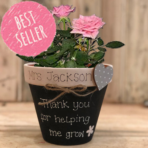 Personalised Plant Pot Md - 8941