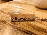 Keyring Tag with Heart - Beloved 9047