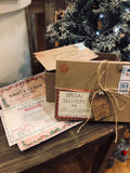 Personalised Christmas Santa Parcel - Box & Letters 9320