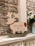 Personalised Chunky Rocking Reindeer 9321