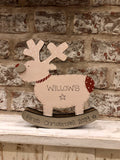 Personalised Chunky Rocking Reindeer 9321