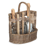 Antique Wash Deluxe Garden Tool Basket 13708
