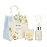 Candle & Reed Gift Set - Soft Cotton 11354