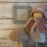 Personalised Square Frame Plaque  9548