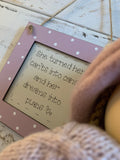 Personalised Square Frame Plaque - Can'ts into Cans 9553