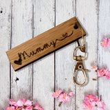Keyring Tag with Heart - Mummy 9756
