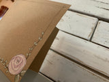 Personalised Card / Postcard - Rose  9876