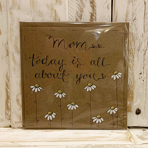 Handmade Little Daisies Card - Mom About You 9897