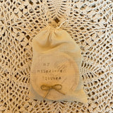 Handmade Baby Milestone Wooden Plaque Set in Bag  9991